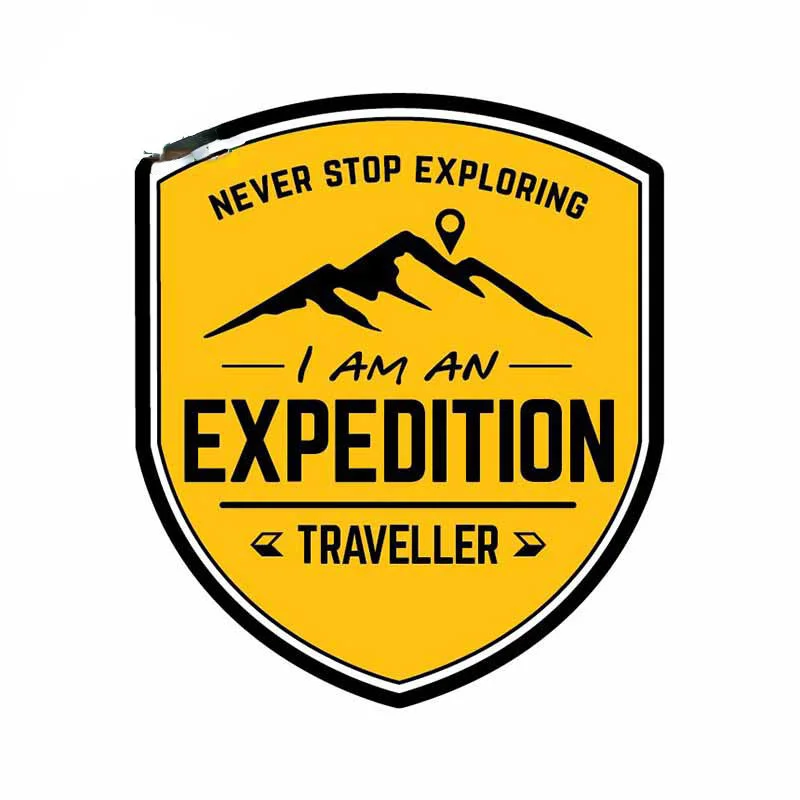 Travel Accessories Deals - ملصق سيارة للرحلات الاستكشافية بطول 13