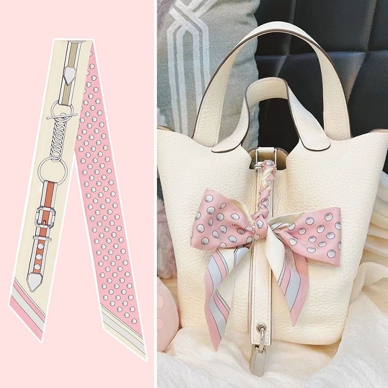 Travel Accessories For Women - المرأة الصيف الوردي البولكا نقطة وشاح