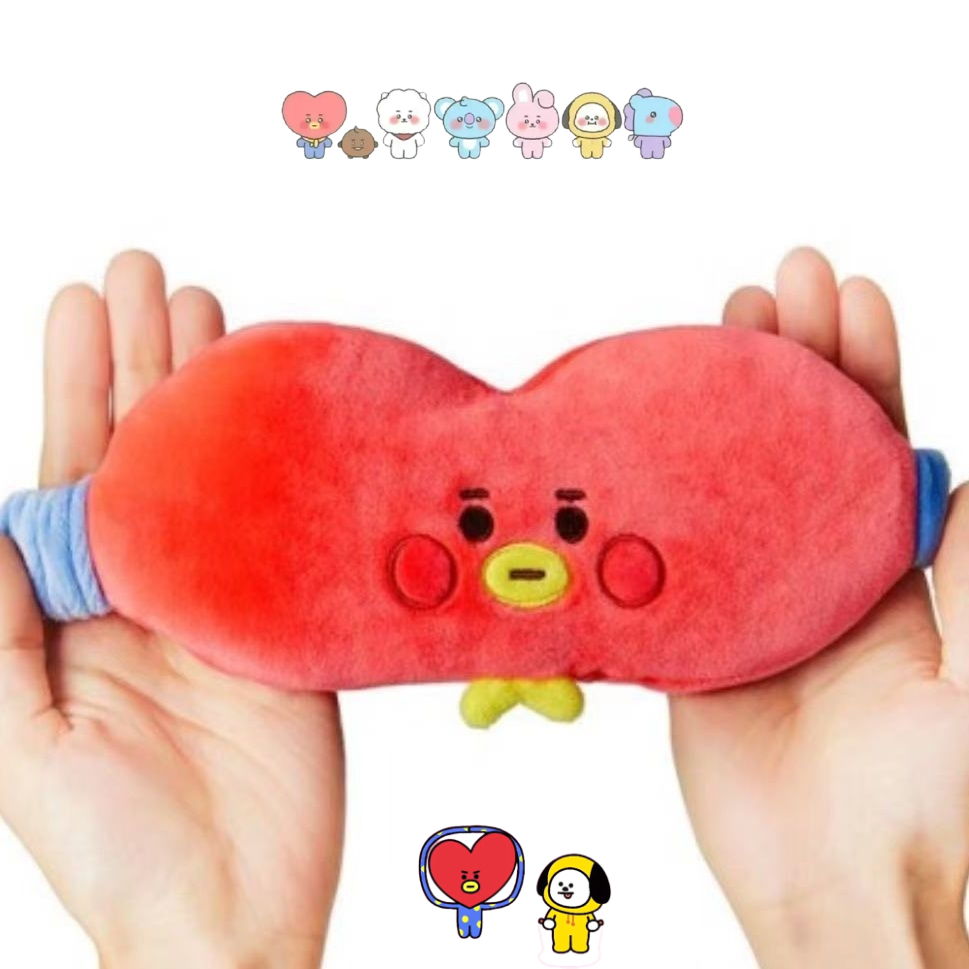 Travel Accessories Deals - قناع عين من القطيفة على شكل