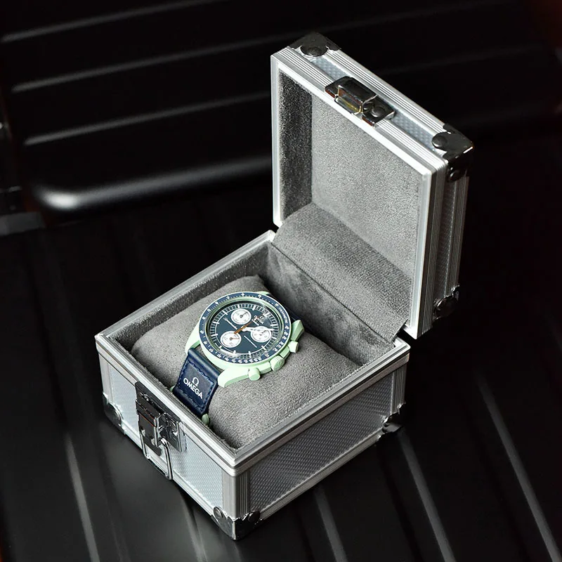 Travel Accessories Gifts For Men - علب ساعات محمولة من الألومنيوم للرجال