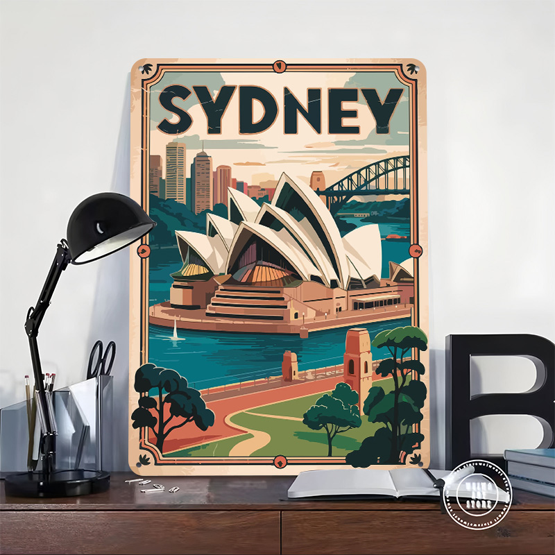 لوحة معدنية مطبوعة ثلاثية الأب - مراجعة Travel Accessories Sydney وسعره