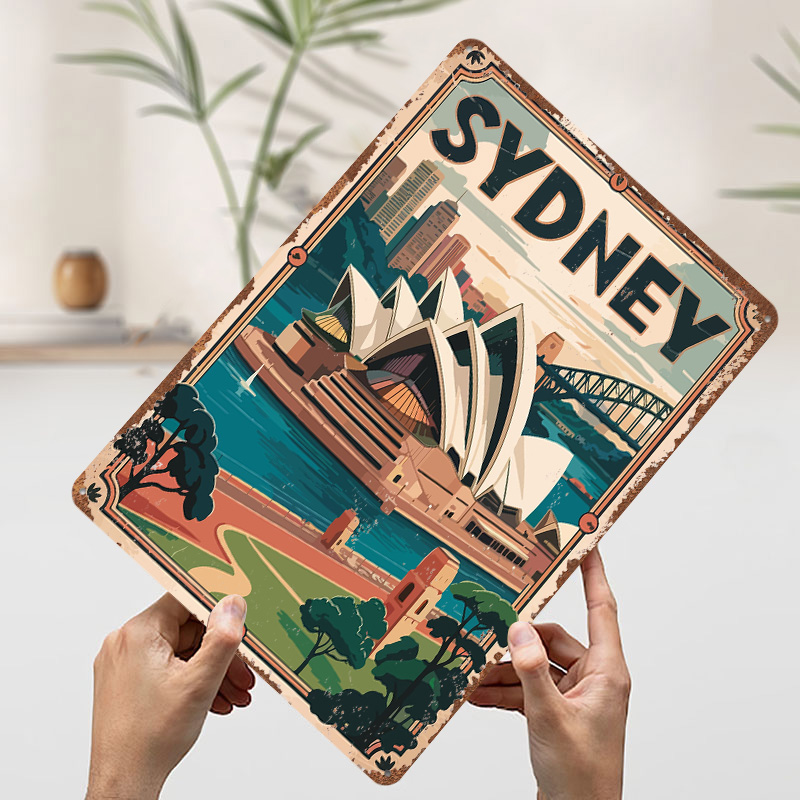 لوحة معدنية مطبوعة ثلاثية الأب - مراجعة Travel Accessories Sydney وسعره