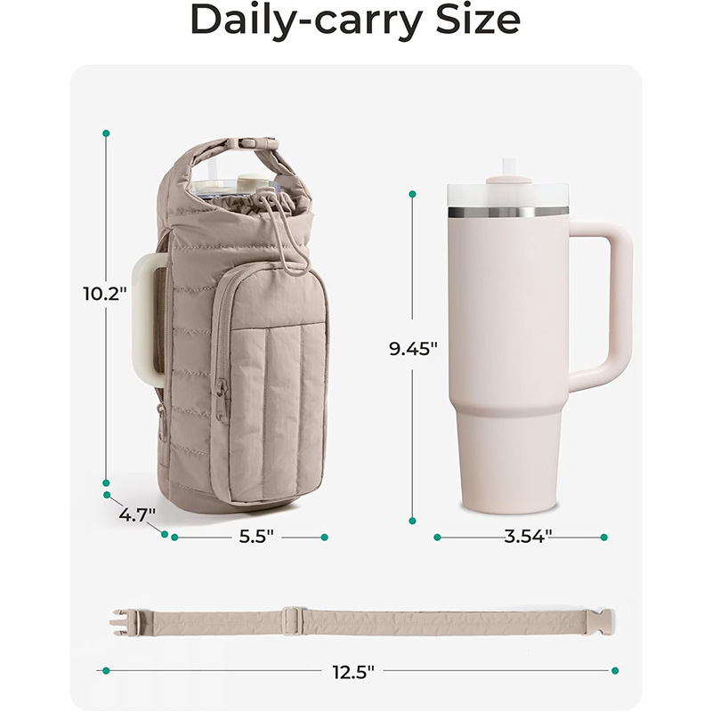 حقيبة كوب ماء محمولة كبيرة الس - مراجعة Travel Packing Accessories وسعره