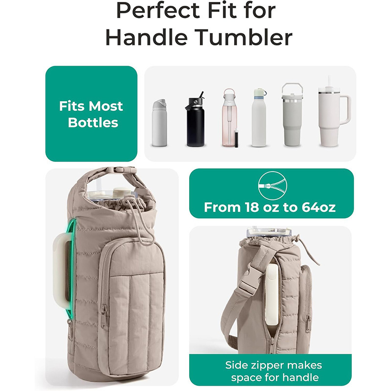 حقيبة كوب ماء محمولة كبيرة الس - مراجعة Travel Packing Accessories وسعره