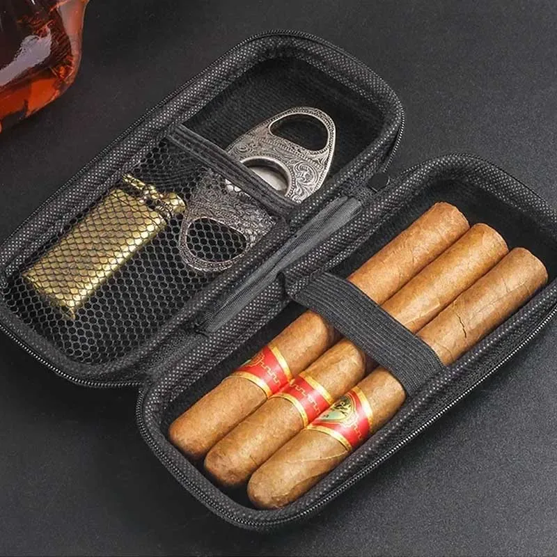 حقيبة سيجار محمولة من مادة EVA - مراجعة Travel Accessories Gadget وسعره