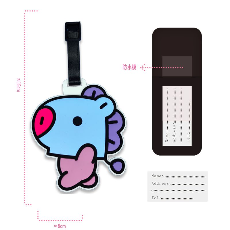 سلسلة مفاتيح كرتونية لطيفة من  - مراجعة Travel Accessories Deals وسعره