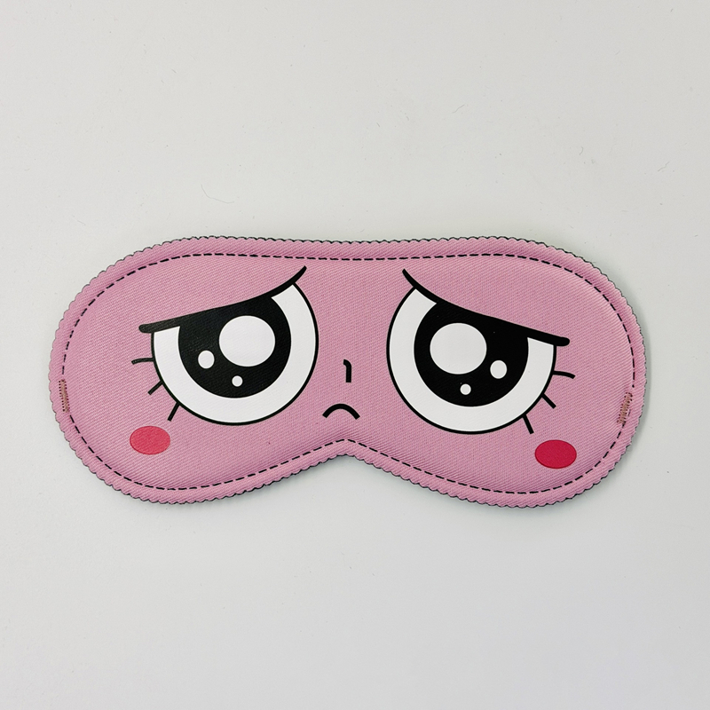 قناع نوم لطيف بنمط كرتوني، غطا - مراجعة Travel Accessories Eye Mask وسعره