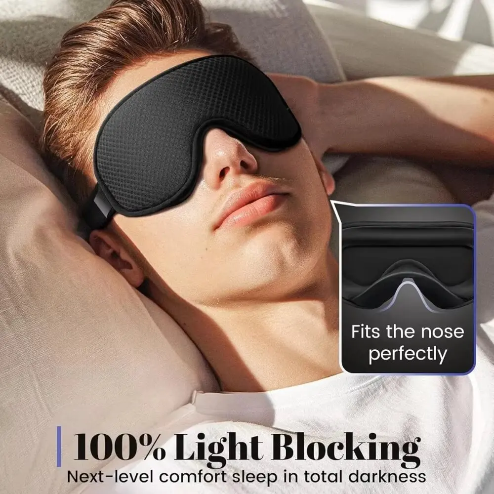 قناع نوم معتم للعينين - قناع ع - مراجعة Travel Accessories Eye Mask وسعره