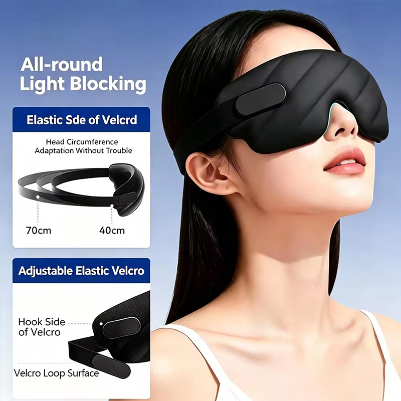 قناع نوم للعينين مكون من 3 قطع - مراجعة Travel Accessories Eye Mask وسعره