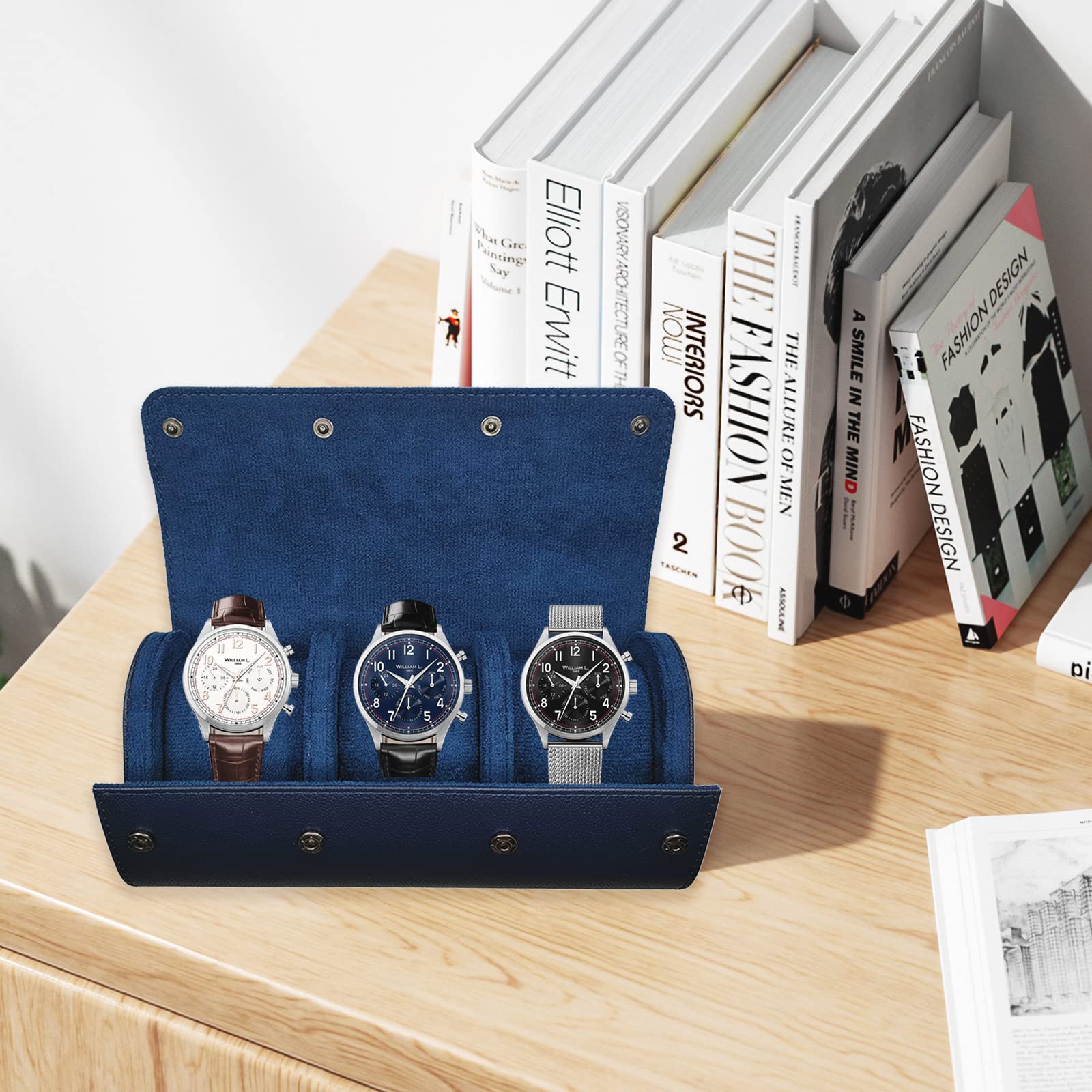 حافظة ساعات للسفر - حقيبة لف ا - مراجعة Travel Accessories Gifts For Men وسعره