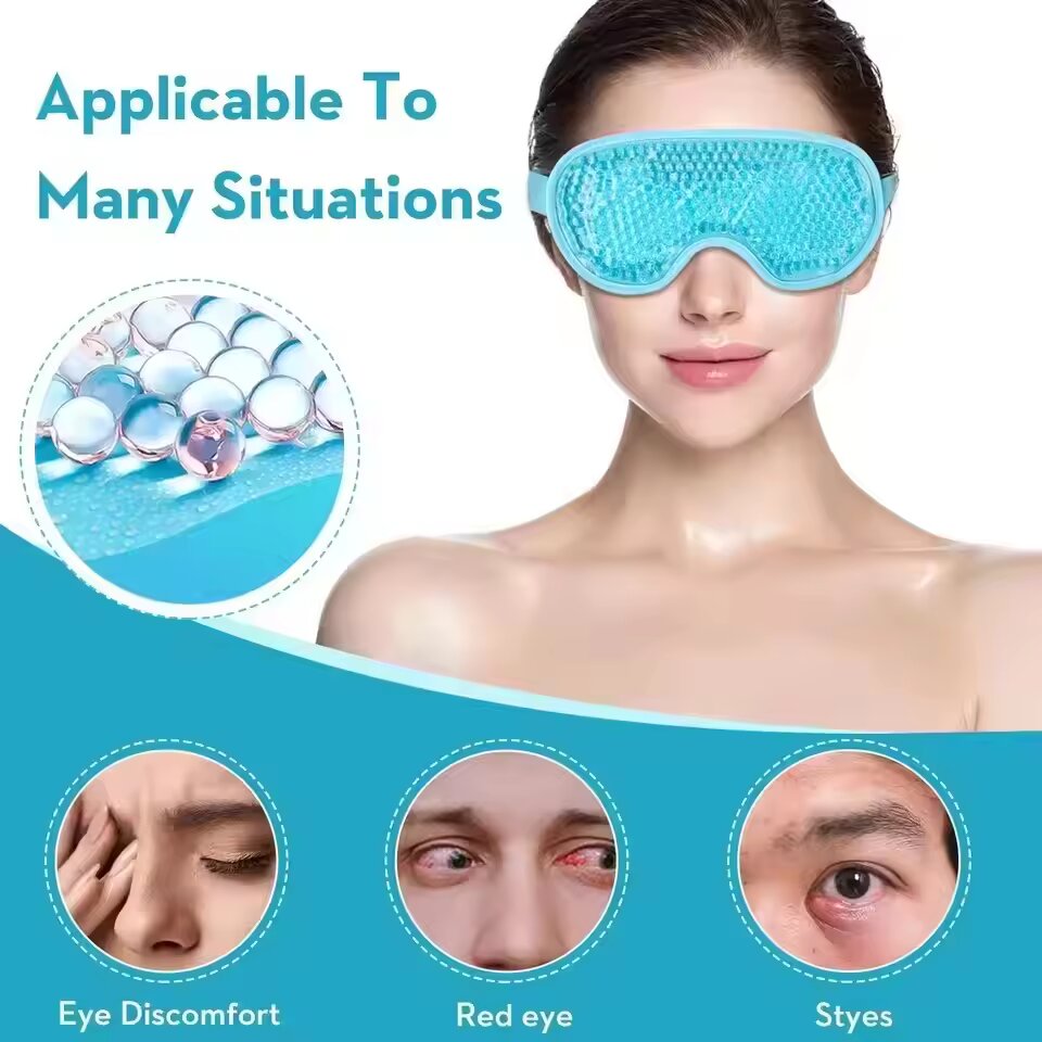 قناع للعين، قناع جل للعين للجم - مراجعة Travel Accessories Eye Mask وسعره