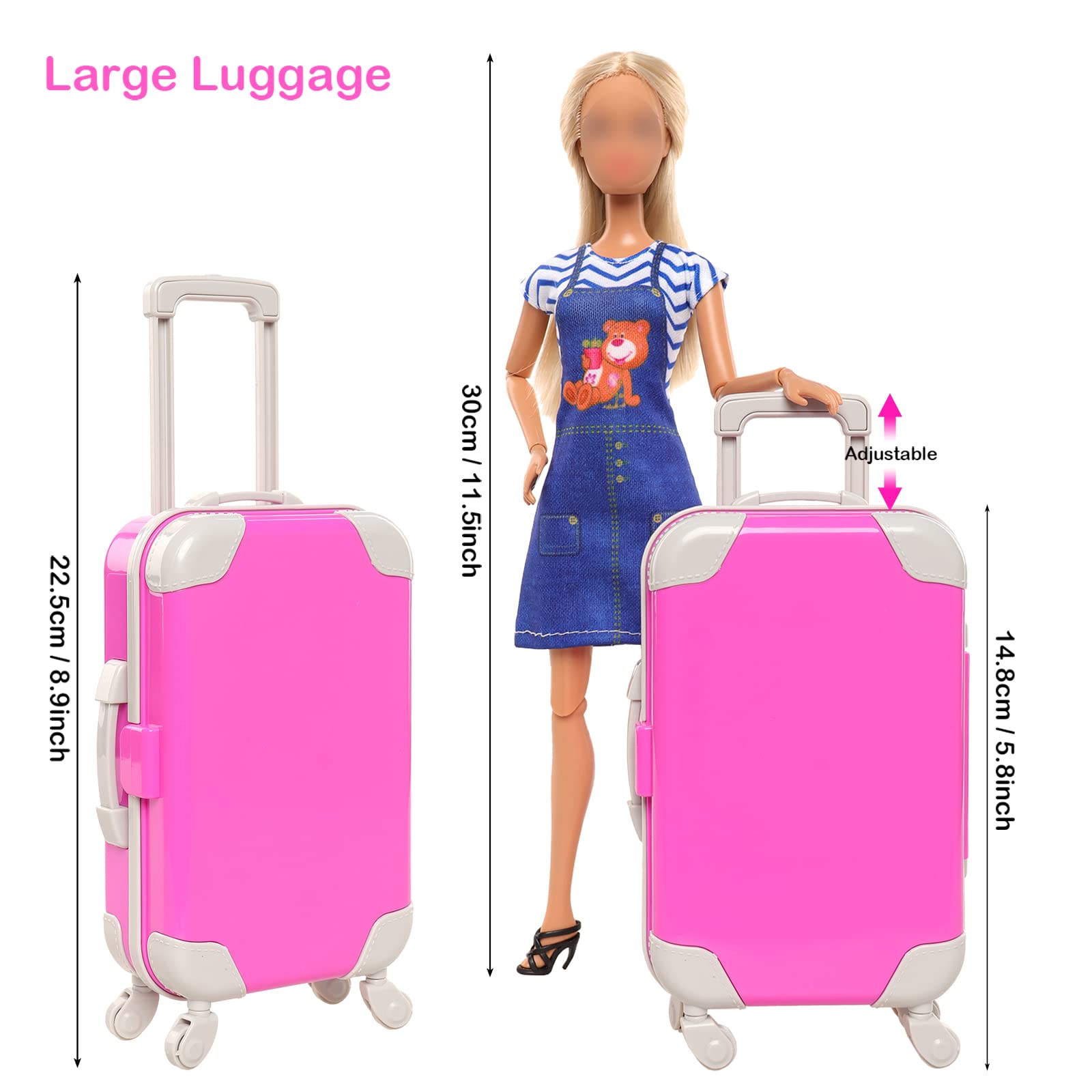 ملابس وإكسسوارات دمية باروا لل - مراجعة Travel Accessories For Europe وسعره