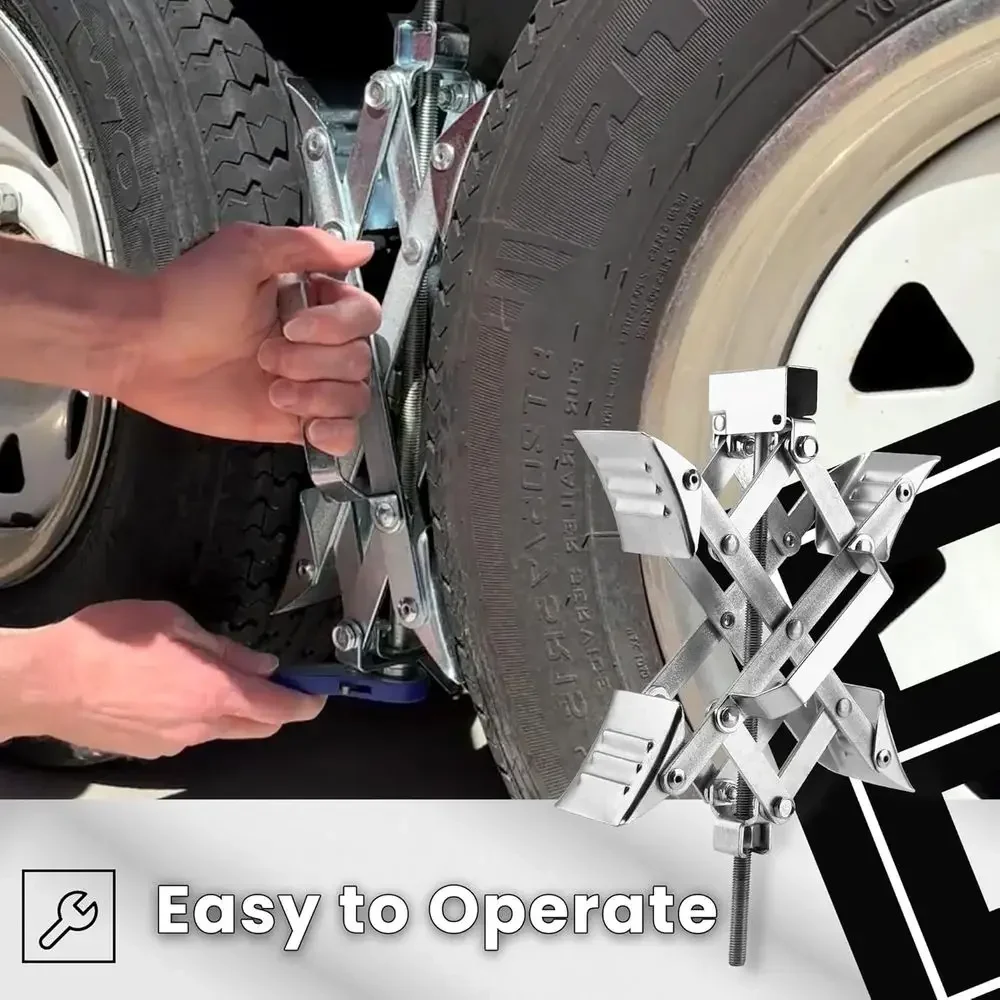 حاجز عجلات RV على شكل X يناسب  - مراجعة Travel Accessories Usa وسعره