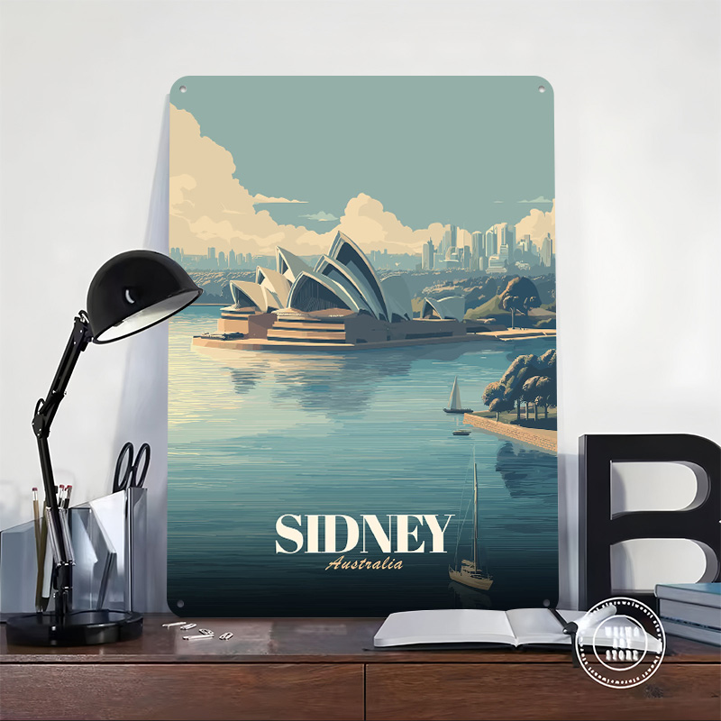 لافتة معدنية مطبوعة ثلاثية الأ - مراجعة Travel Accessories Sydney وسعره