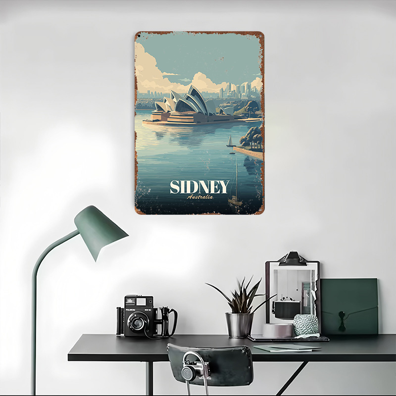 لافتة معدنية مطبوعة ثلاثية الأ - مراجعة Travel Accessories Sydney وسعره