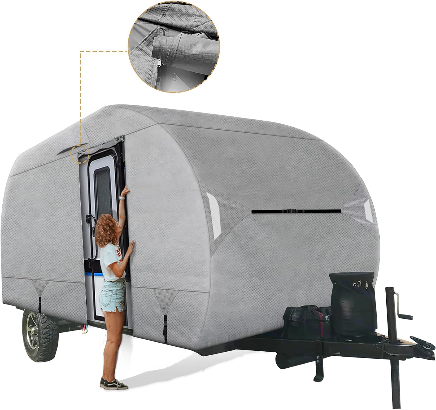 غطاء مقطورة السفر R-POD من ليد - مراجعة Travel Accessories Usa وسعره