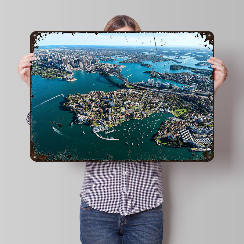 ملصق سيدني أستراليا للسفر، لوح - مراجعة Travel Accessories Sydney وسعره