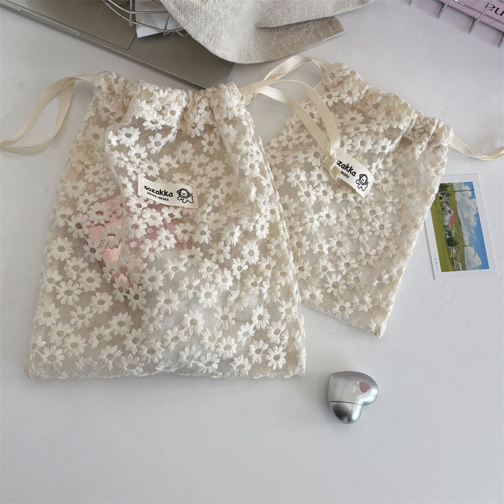 حقيبة مكياج شبكية مطرزة بالدان - مراجعة Travel Packing Accessories وسعره