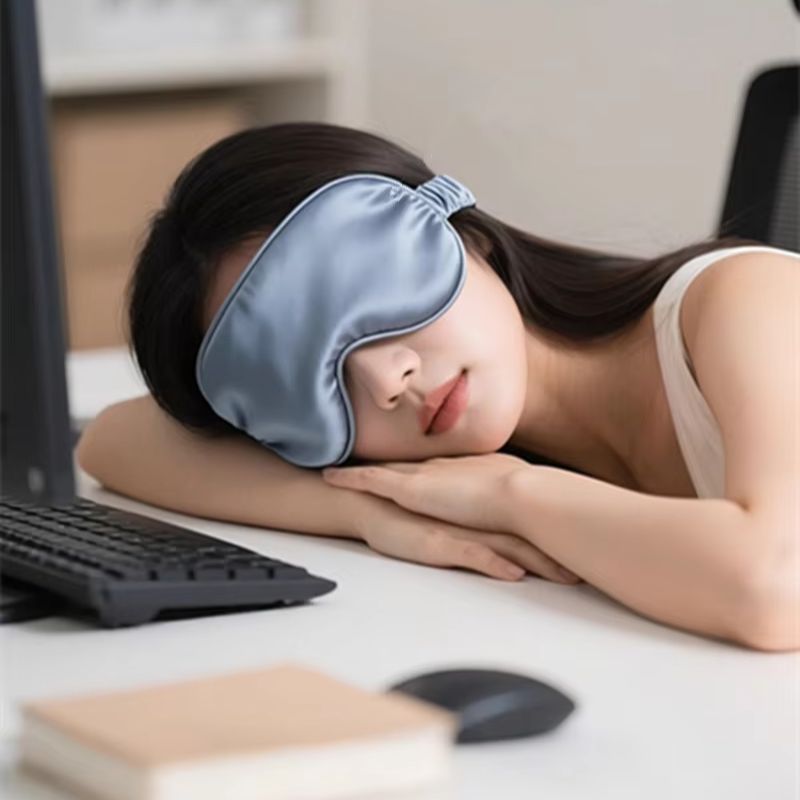 قناع نوم حريري مزدوج الجوانب ل - مراجعة Travel Accessories Eye Mask وسعره