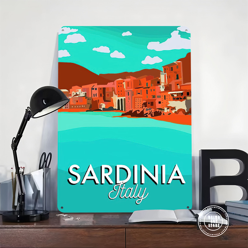 لافتات معدنية عتيقة مخصصة بتصم - مراجعة Travel Accessories For Europe وسعره