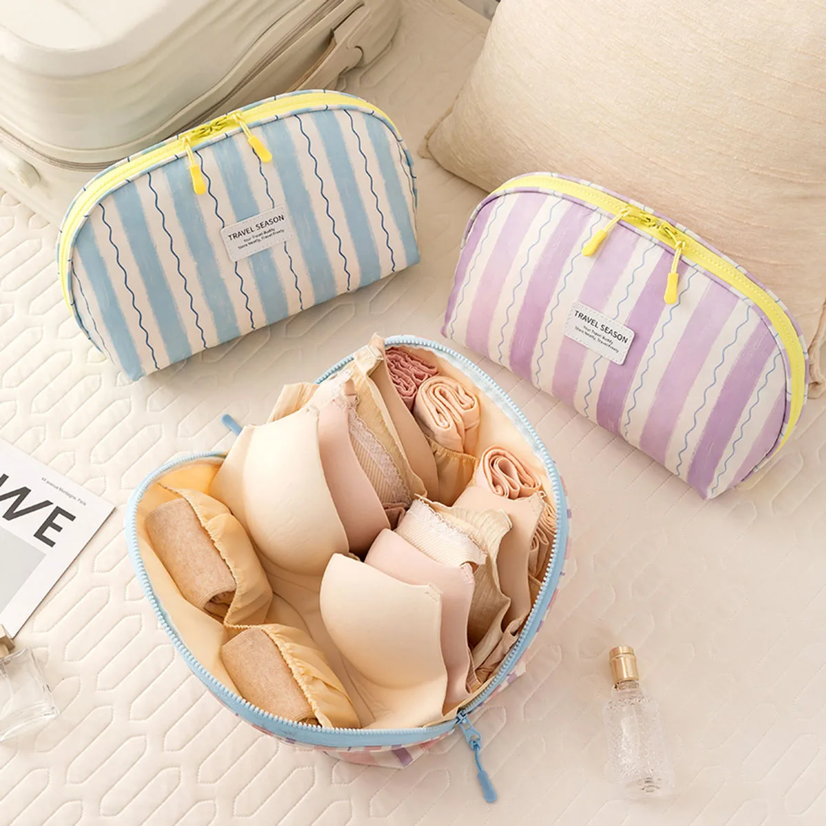 حقيبة تخزين الملابس الداخلية،  - مراجعة Travel Accessories Usa وسعره
