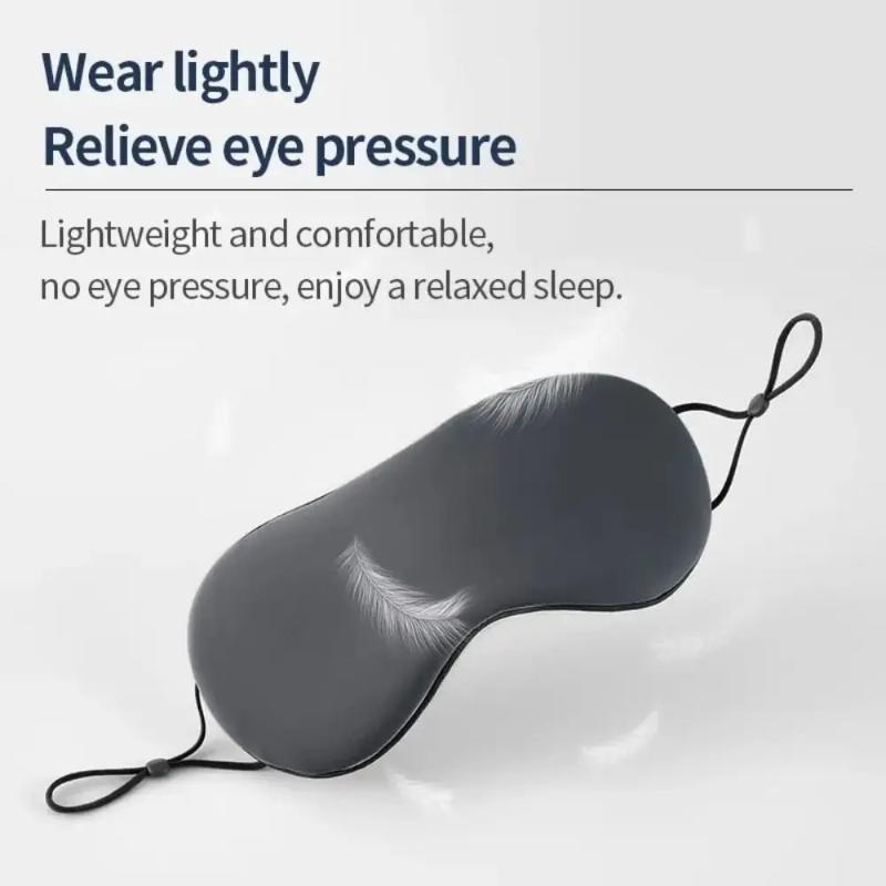 (.) قناع عين من الحرير الجليدي - مراجعة Travel Accessories Eye Mask وسعره