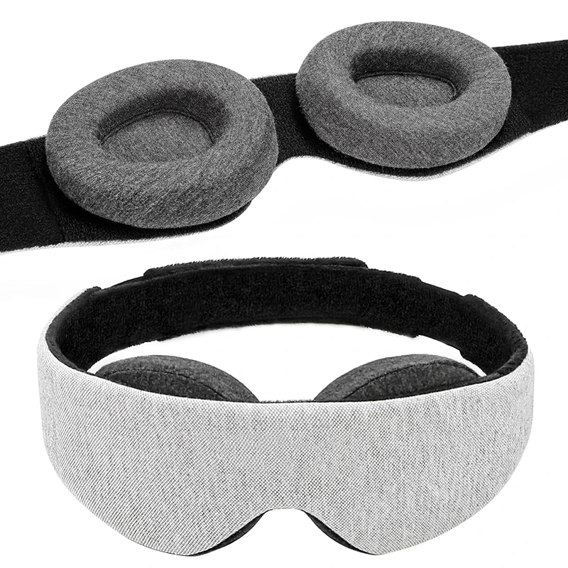 قناع نوم ثلاثي الأبعاد يحجب ال - مراجعة Travel Accessories Eye Mask وسعره
