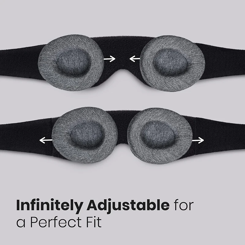 قناع نوم ثلاثي الأبعاد يحجب ال - مراجعة Travel Accessories Eye Mask وسعره