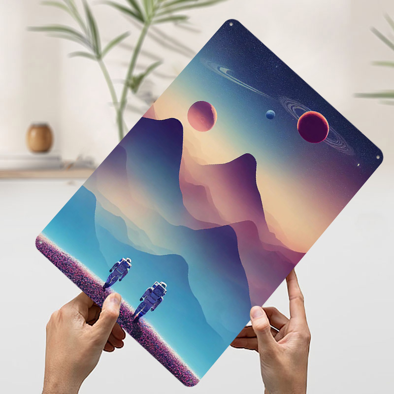 لافتة معدنية عتيقة مخصصة بتصمي - مراجعة Travel Accessories For Europe وسعره