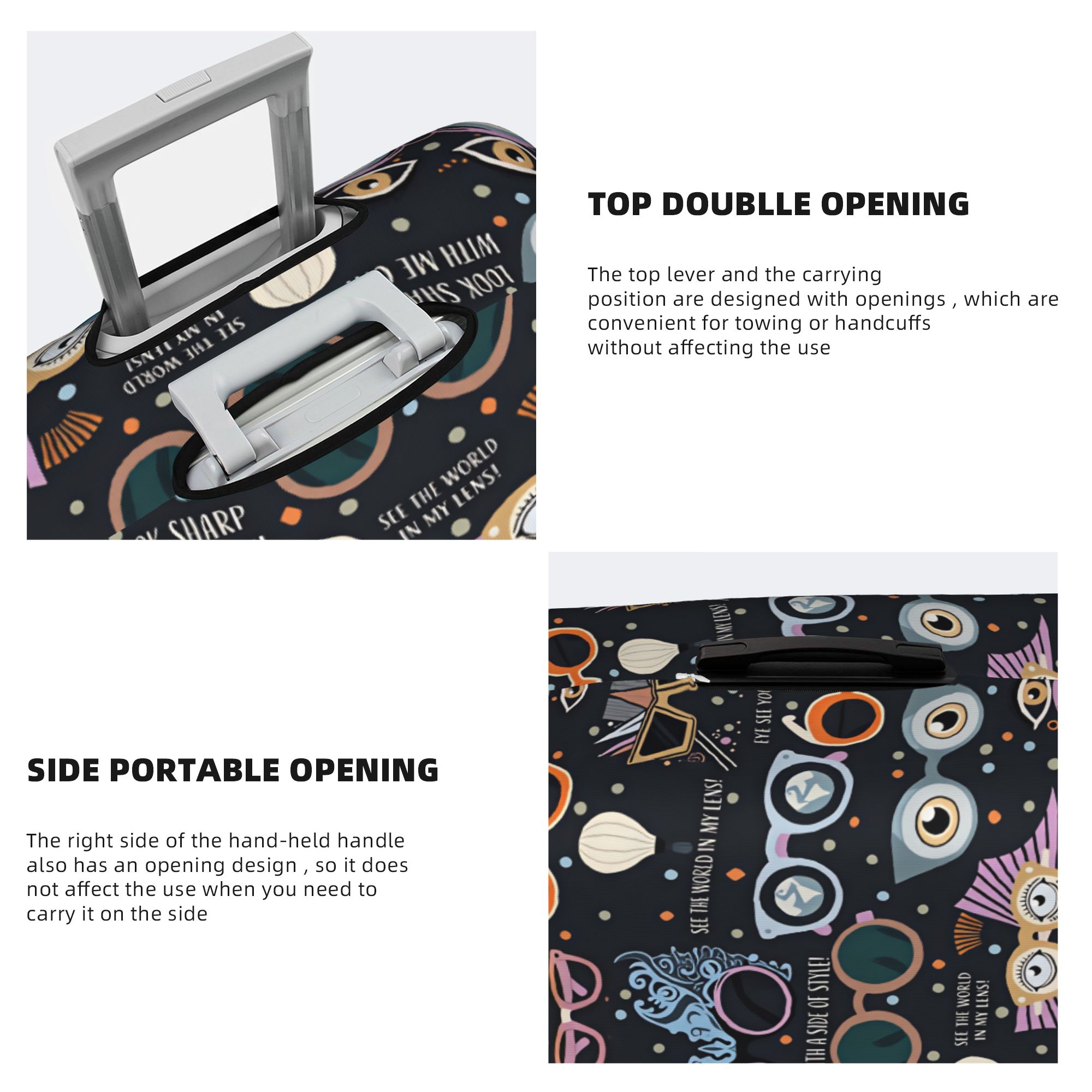 نظارات شمسية مرحة، نظارات غريب - مراجعة Quirky Travel Accessories وسعره