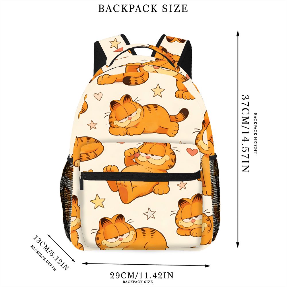 حقيبة ظهر مضحكة على شكل غارفيل - مراجعة Travel Packing Accessories وسعره